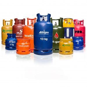 Various branded gas cylinders available for delivery